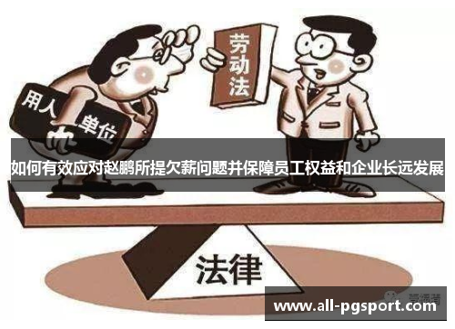 如何有效应对赵鹏所提欠薪问题并保障员工权益和企业长远发展